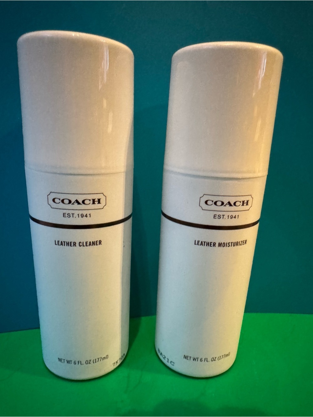 COACH White Leather Cleaner & Moisturizer Duo